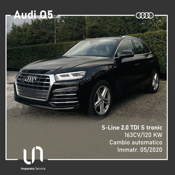 "Audi Q5 S-Line Plus Quattro S-tronic 2.0 TDI 163 CV"